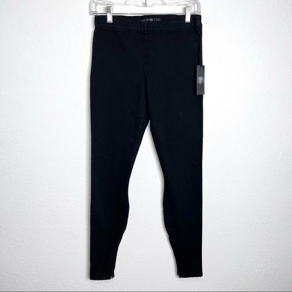 Joe's Jeans Women XS Skinny Jegging Black Pull On Inner Zipper Ankle Legging B4 - Picture 1 of 12